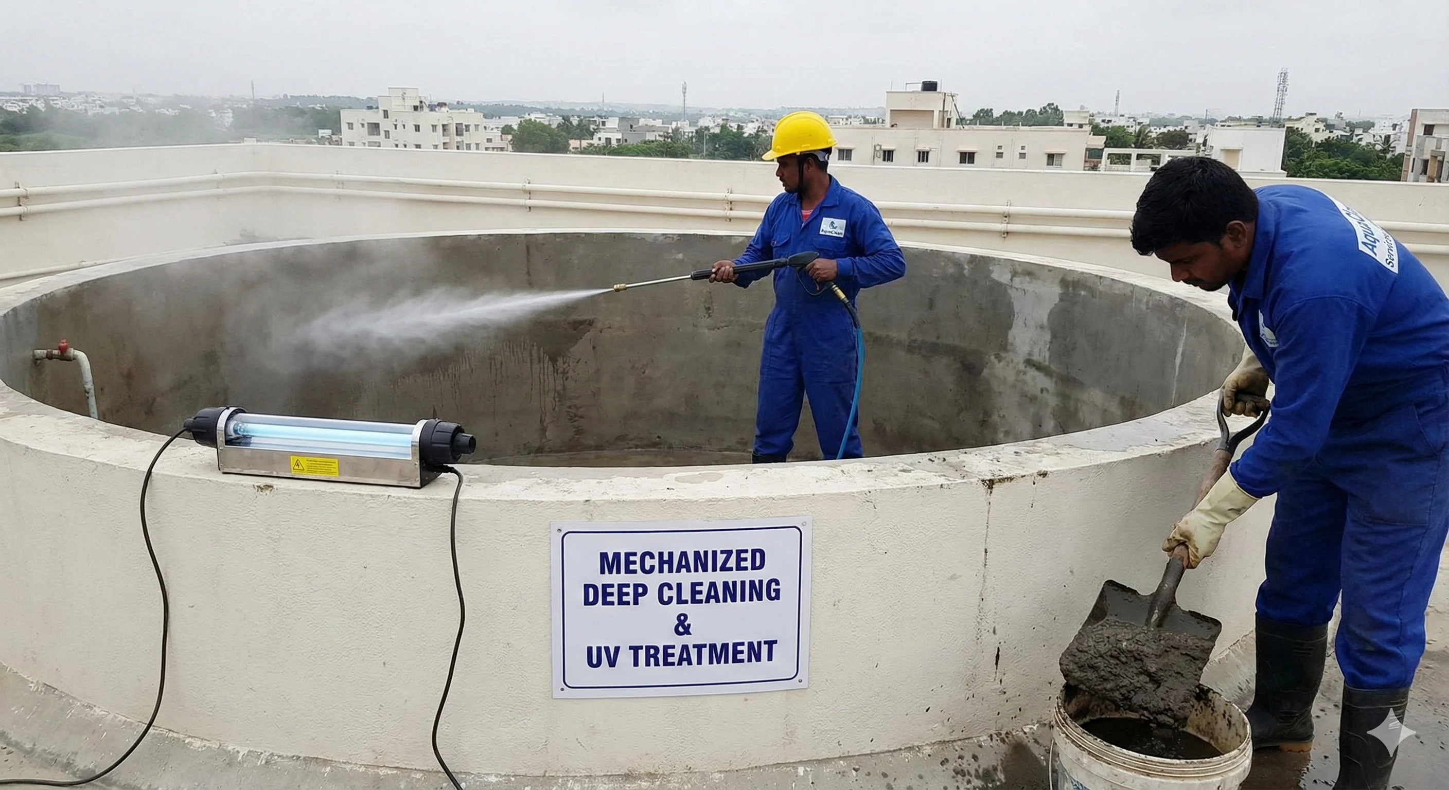 Water Tank Cleaning